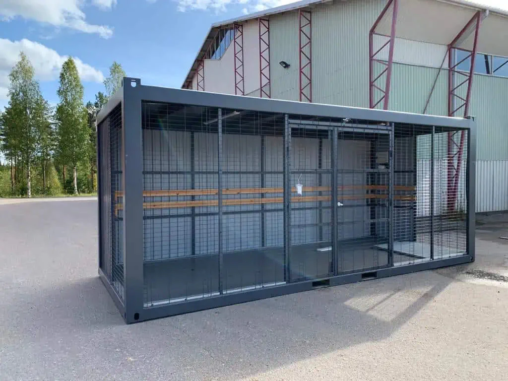 Contenedor de 20 pies para residuos