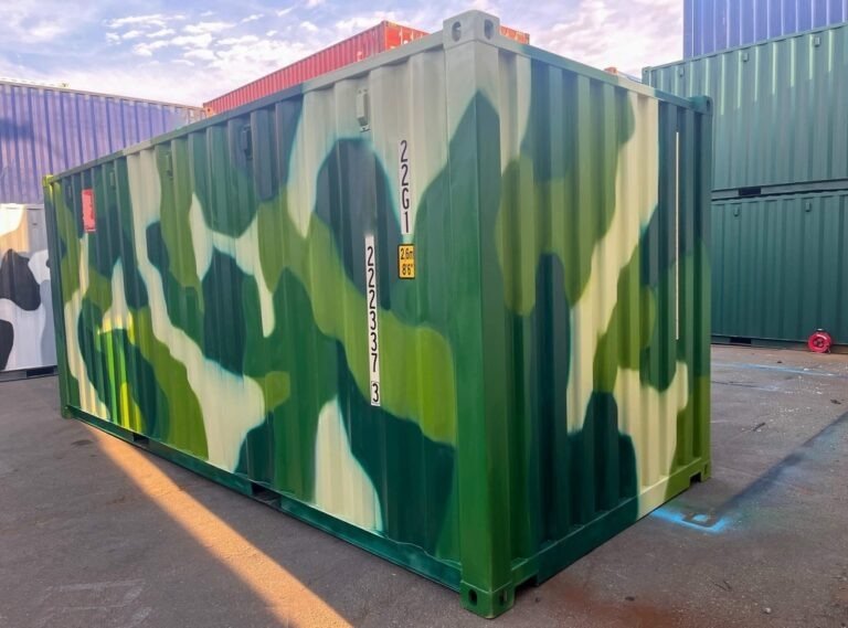 Contenedor Marítimo Camuflaje de 20' - Imagen 10