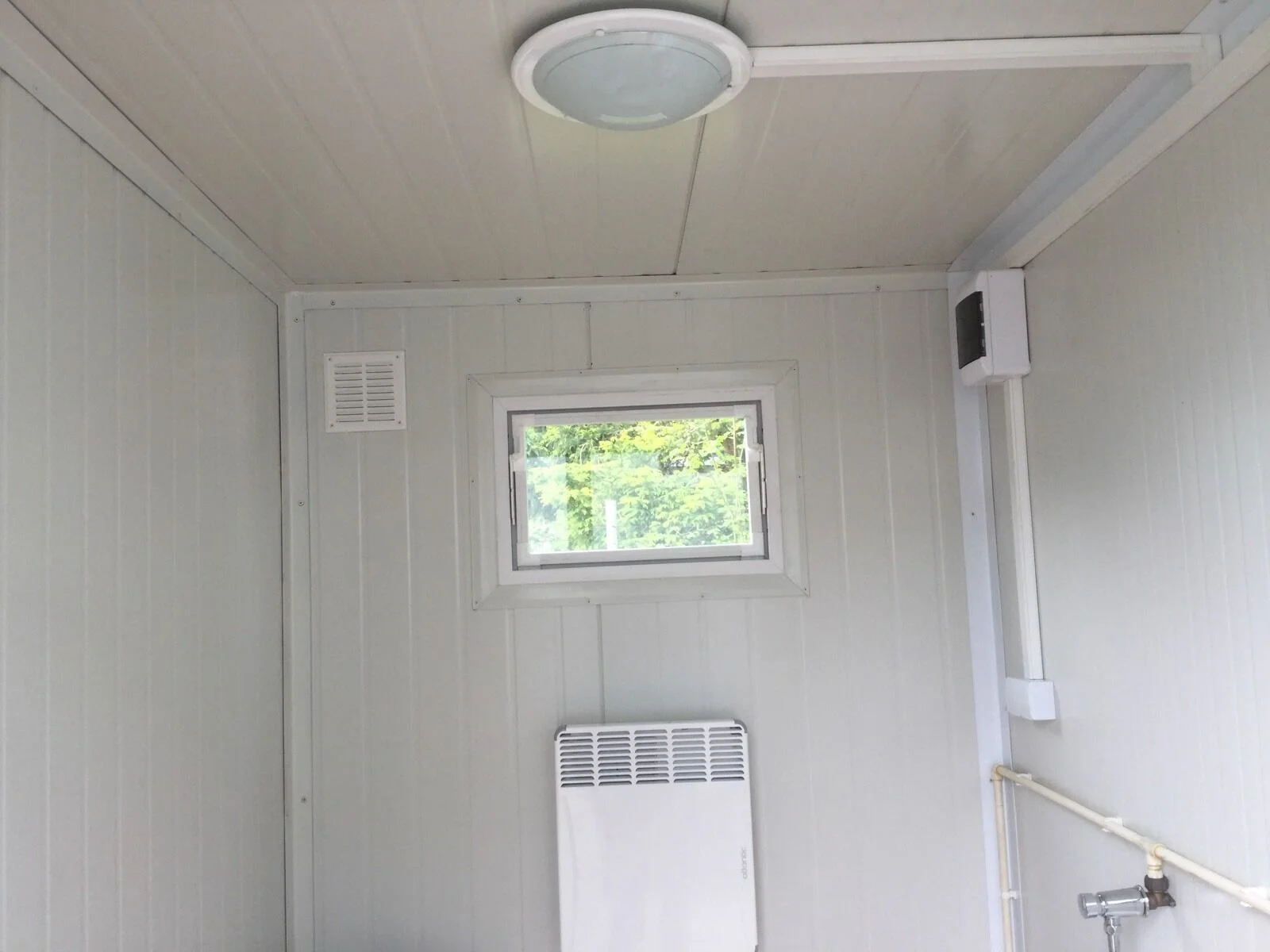 Contenedor Sanitario, Cabina WC Doble para Uso Externo - Imagen 10