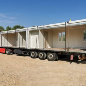 Casa Contenedor Negra con 2 Dormitorios